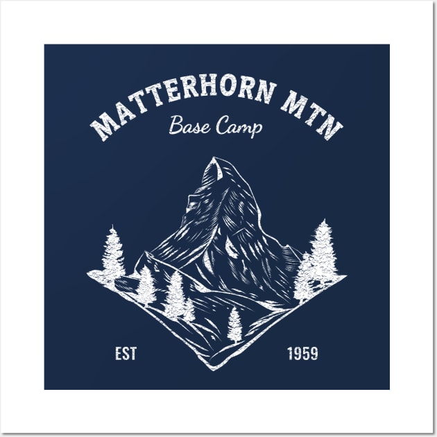 Matterhorn Mtn Base Camp - Pocket Placement Wall Art by Heyday Threads